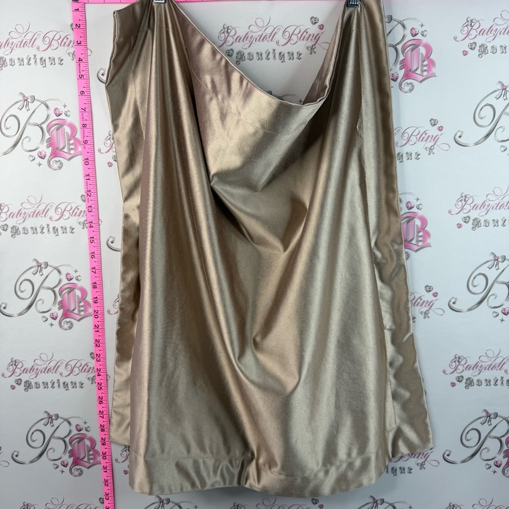 Pillow case large gold shiny Luxury Satin Pillowcase - Champagne